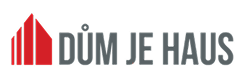 DŮM JE HAUS Logo